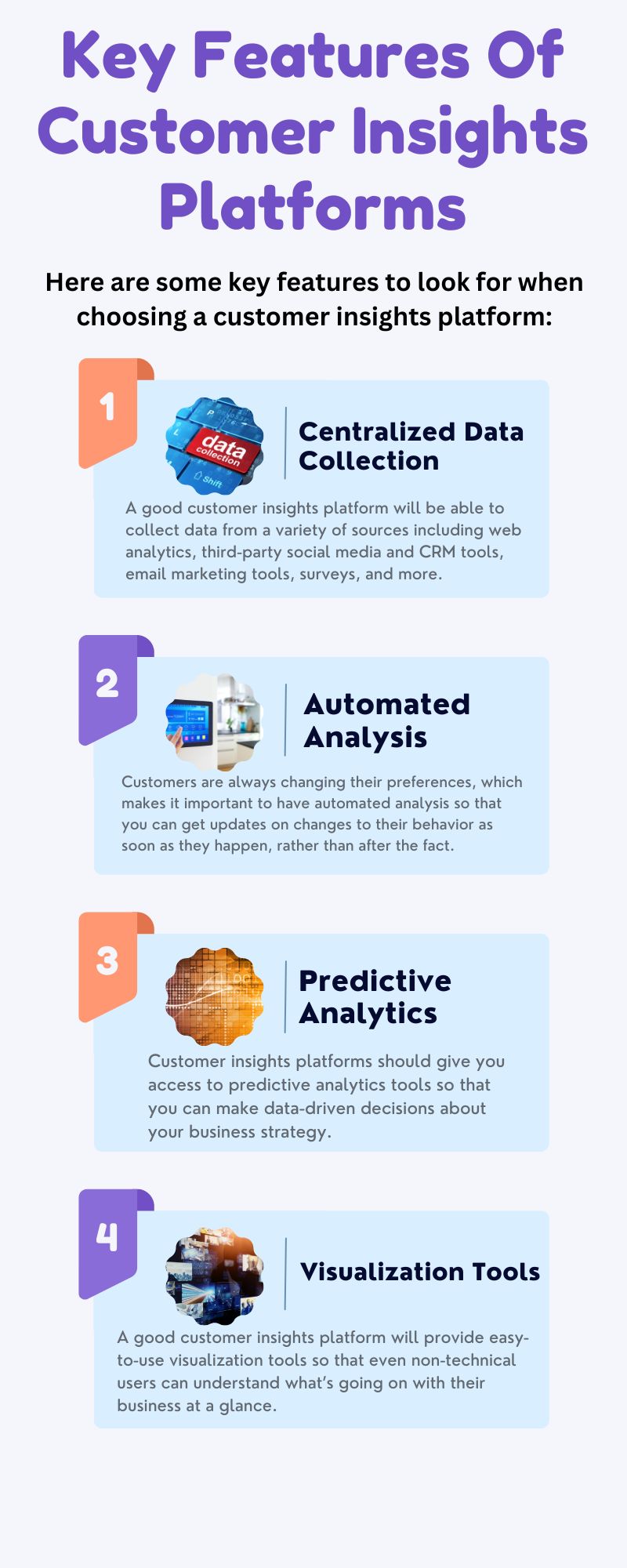 Key Features Of Customer Insights Platforms