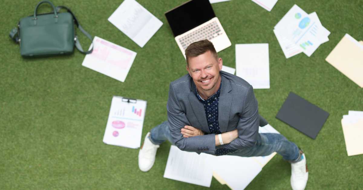 statistician analyzes data