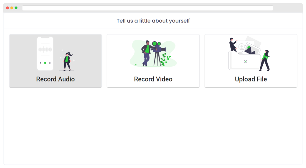 Embeddable Audio and Video Recorder - Speak Ai
